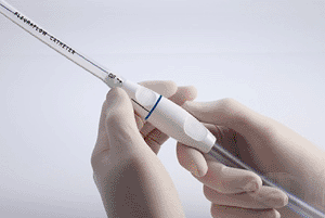 Image: The PleuraFlow Active Tube Clearance System (Photo courtesy of Clear Catheter Systems).